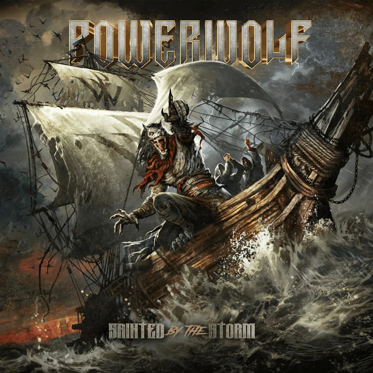 Powerwolf Sainted By The Storm Cover-Artwork